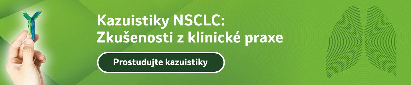 Kazuistiky NSCLC:
Zkušenosti z klinické praxe
Prostudujte kazuistiky