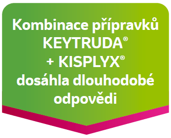 Kombinace přípravků KEYTRUDA® + KISPLYX® dosáhla dlouhodobé odpovědi