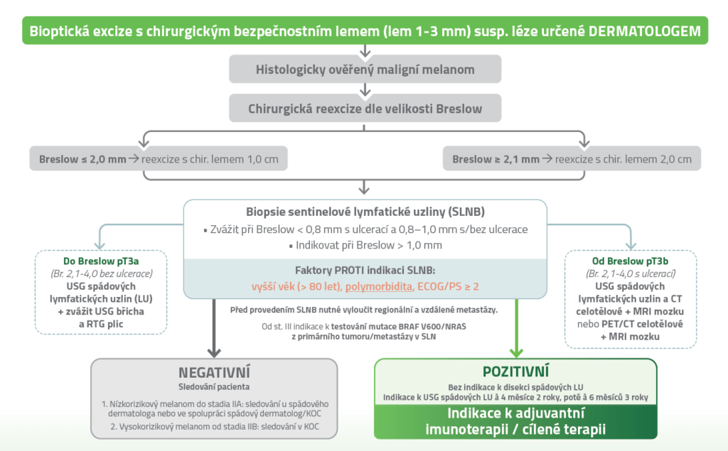 Chirurgický management primárního melanomu