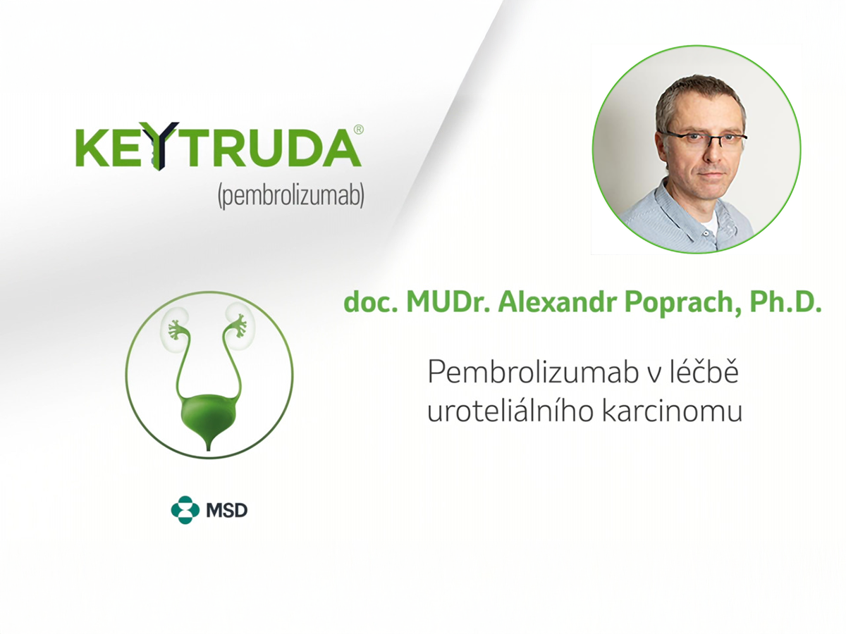 Doc. MUDr. Alexandr Poprach, Ph.D. - Pembrolizumab v léčbě uroteliálního karcinomu – záznam z konference BOD 2025