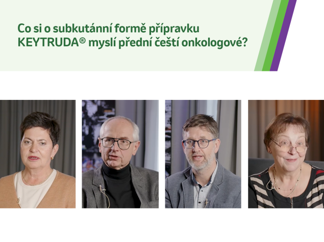 Co si o subkutánní formě přípravku KEYTRUDA myslí přední čeští onkologové?